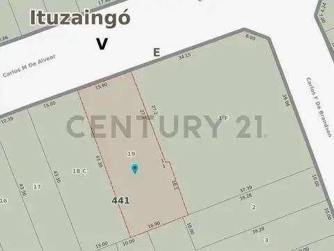 Terreno en Venta de 649,0 m2