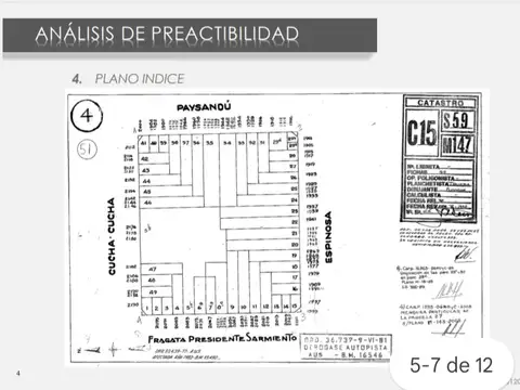Terreno en Venta en Paternal, USD 159.000