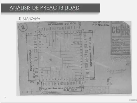 Terreno en Venta de 122,0 m2