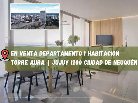 VENTA DEPARTAMENTO DE UN DORMITORIO, EDIFICIO AURA