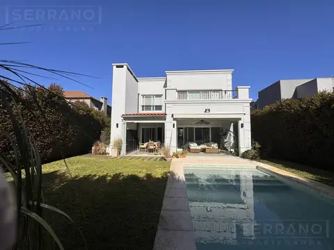 Alquiler temporal,  febrero 2026. Casa de 3 dormitorios, suite, dependencias, Los Lagos, Nordelta