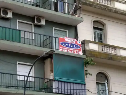 Departamento en venta, Once - Capital Federal 3 Ambientes con Balcón al Frente