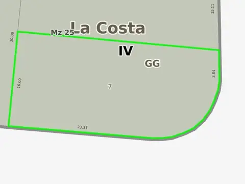 Terreno en venta - 477Mts2 - Santa Teresita