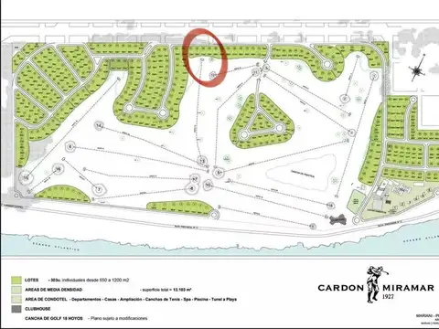 Terreno en Venta en Miramar, USD 25.000