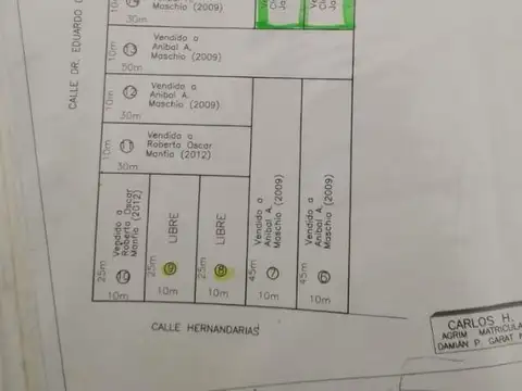 Terreno en Puerto Yerua