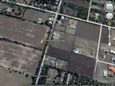 Venta LOTE de 1000 mts2 con ESCRITURA en ANISACATE