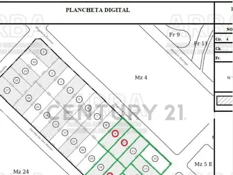 Terreno en Venta de 8605,0 m2