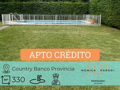 Lote en venta en Country Banco Provincia