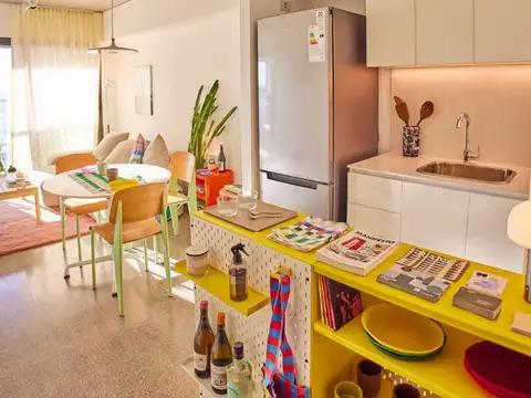 Departamento Monoambiente con 1 baño