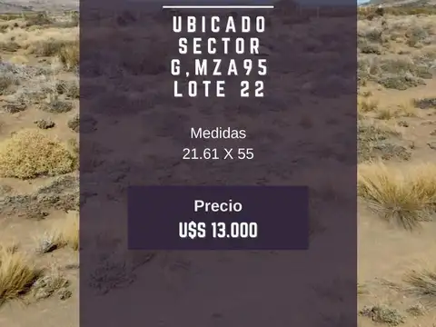 Lote - Loteo huechulafquen 1180m2