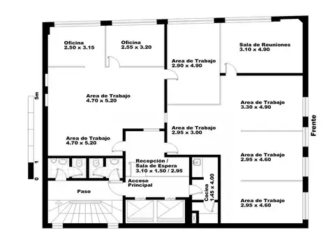 Oficina en Venta en Monserrat, USD 165.000