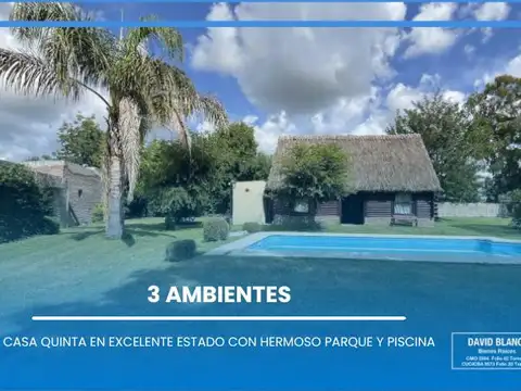 CASA, DOMSELAAR, SAN VICENTE, QUINTA, PILETA, VENTA, QUINCHO, PARRILLA, RUTA