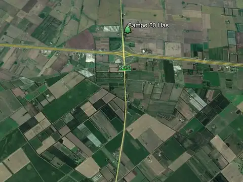 1   1/4 Has sobre ruta 191 y Ruta 9 PANAMERICANA  Excelente ubicación, apta todo destino sobre asfal