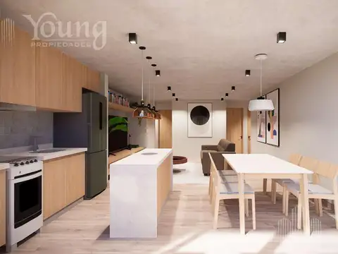 Departamento 4 ambientes con patio en pozo LOTES 3M13-14 FINANCIADO 