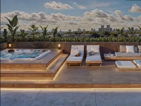 Departamento 3 ambientes con 2 baños