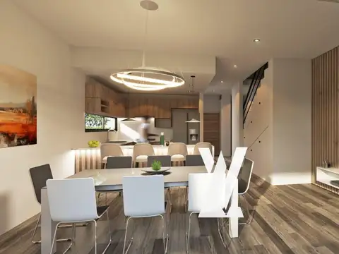 Casa 4 ambientes con 2 baños