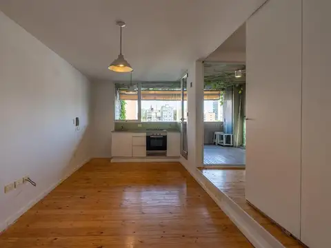 alquiler departamento tipo loft en barrio abasto italia 1889 piso quinto frente con balcon