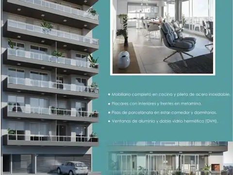 Departamento Piso Exclusivo 3 dorm + cochera Barrio Martin!