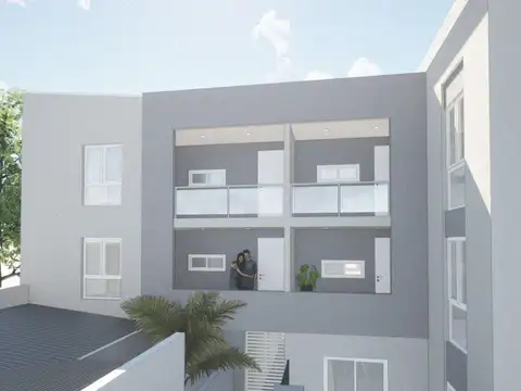 Departamento 2 ambientes con 1 baño