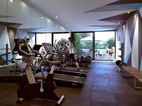 Departamento Monoambiente con 1 baño