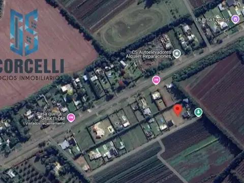 Terreno en Venta 20  mts Frente