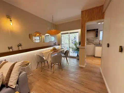 RESERVADO departamento 1 ambiente reciclado con balcón a la calle Falucho y Santa Fe, Mar del Plata