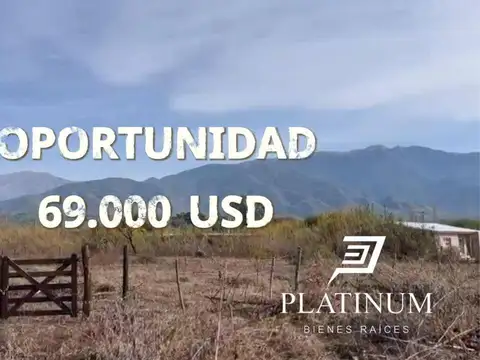 Terreno en Venta 49  mts Fondo