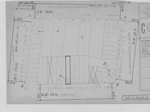 Gran Lote de 1.498 m² Vendibles - Pb + 10 Pisos + 2 Retiros - Alta Mixtura