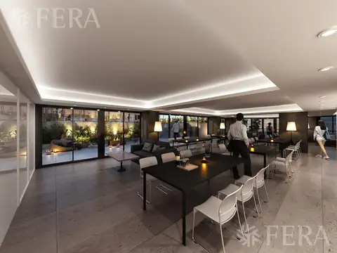 Departamento 2 ambientes con 1 baño