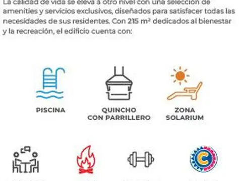 Departamento 2 ambientes con 1 baño