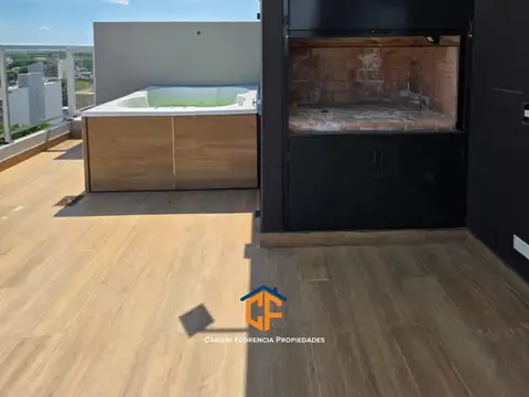 Departamento 3 ambientes en venta con terraza, parrilla, jacuzzi y quincho en Centro de San Martín