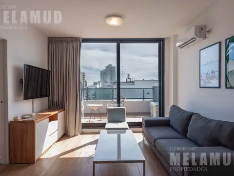 Departamento 2 ambientes con 1 baño