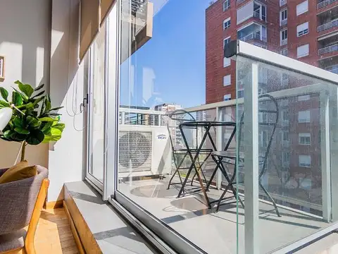 Departamento 2 ambientes con 2 baños