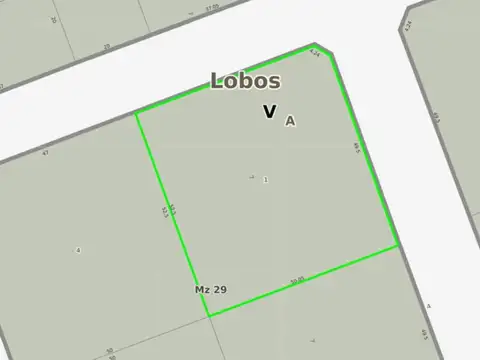 Terreno en Venta en Lobos, USD 15.000