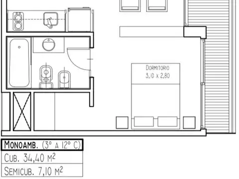 Donato Alvarez 2100, Piso 6