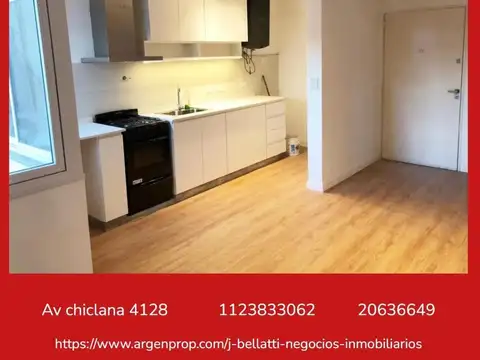 Departamento de 2 ambientes en Parque Patricios. Excelente 