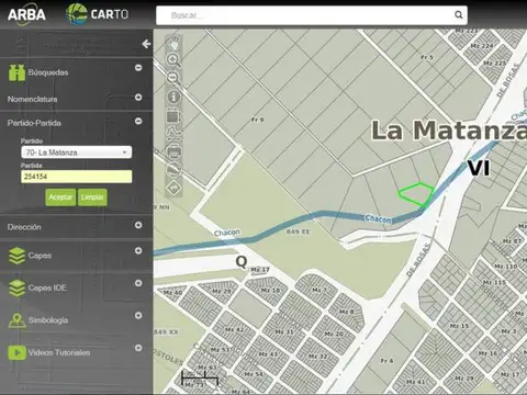 Terreno en Venta de 5831,0 m2