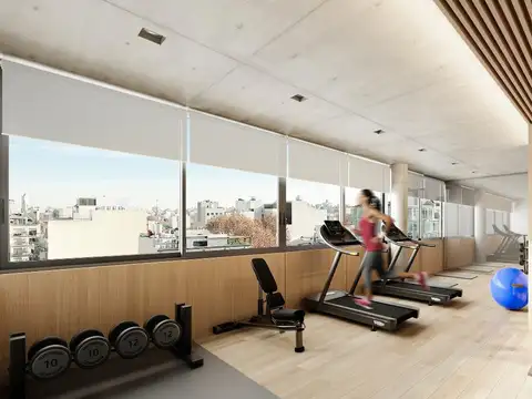 Departamento 3 ambientes con 2 baños