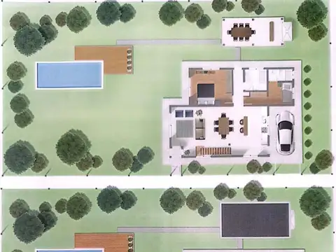 Casa 4 ambientes con 2 baños