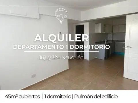 Departamento 2 ambientes con 1 baño