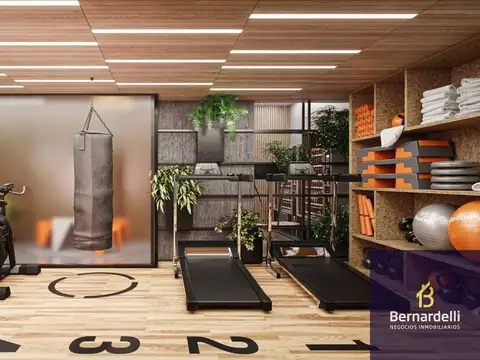 Departamento en venta de 2 dormitorios con patio y pileta en el Centro