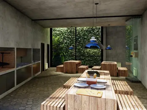 Departamento 2 ambientes con 1 baño