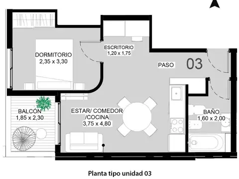 Moreno 1151 2º 01 | Moreno 1100