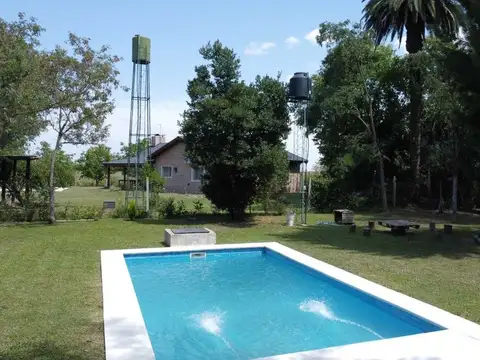 VENTA QUINTA EXALTACION DE LA CRUZ PILETA CABAÑA