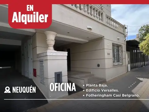 EN ALQUILER Oficina Planta Baja Centro Neuquen