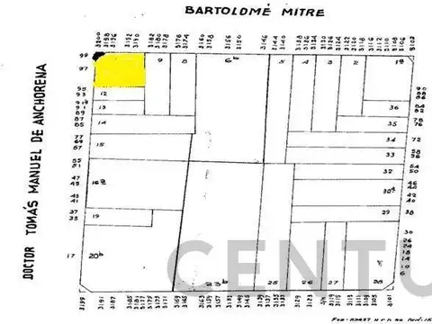 Terreno en Venta de 322,0 m2