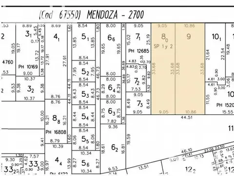 Terreno en Venta de 670,0 m2