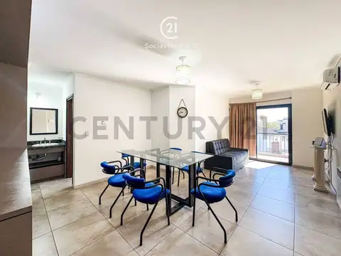Departamento 2 ambientes con 1 baño