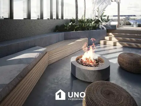 Departamento 3 ambientes con 2 baños