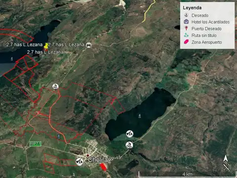 A orillas del Lago Lezana